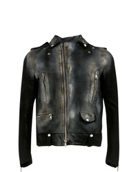 Numero 10 Distressed Biker Jacket