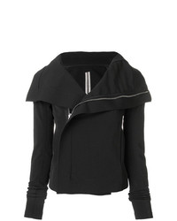 Rick Owens Wrap Front Fitted Jacket
