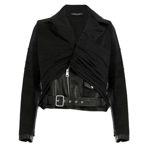 Y/Project Y Project Biker Jacket, $1,758 | farfetch.com | Lookastic