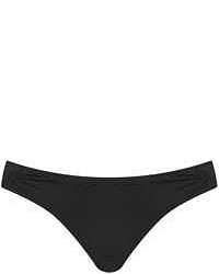 Topshop Basic Bikini Pant With Diamond Ruche Side Detail 82% Polyamide18% Elastane Machine Washable