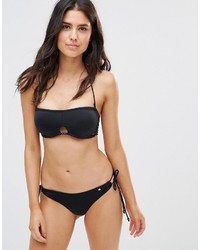 French Connection Bandeau Bikini Top With Strap Back Detail
