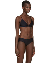 Acne Studios Black Hedea A Bikini Top