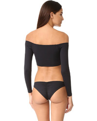 L-Space Lspace Callie Long Sleeve Swim Top