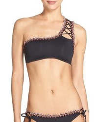Becca Mardi Gras Asymmetrical Bikini Top