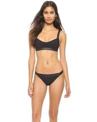 Marc by Marc Jacobs Solid Marc Cut Out Bikini Top