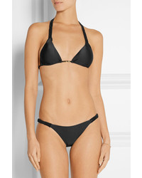 Vix Macram Trimmed Triangle Bikini Top
