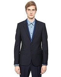Alexander McQueen Cool Wool Jacket With Contrasting Lapels