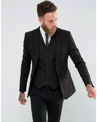 ASOS DESIGN Asos Super Skinny Fit Suit Jacket In Black
