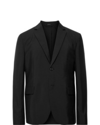 Acne Studios Black Antibes Unstructured Wool And Mohair Blend Blazer