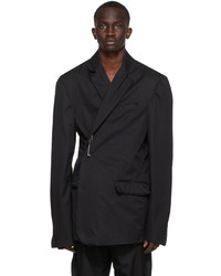 Balenciaga Black Handstitch Jacket