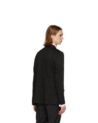 Dolce and Gabbana Black Jersey Blazer