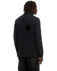 Off-White Black Meteor Cut Out Padded Blazer