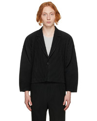 Homme Plissé Issey Miyake Black Monthly Color July Blouson Jacket