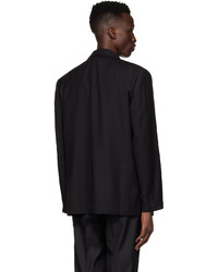 Chemist Creations Black Polyester Blazer