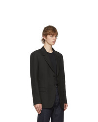 Acne Studios Black Single Breasted Suit Blazer
