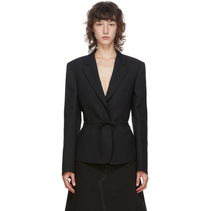 Random Identities Black Tie Blazer, $465 | SSENSE | Lookastic