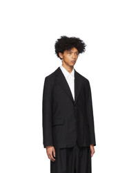 Yohji Yamamoto Black Twill Jacket