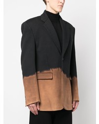 Vetements Bleached Single Breasted Blazer