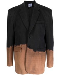 Vetements Bleached Single Breasted Blazer