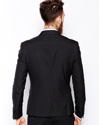 Asos Brand Slim Tuxedo Suit Jacket