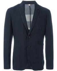 Burberry Fitted Blazer Jacket