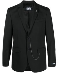 Karl Lagerfeld Chainlink Tailored Blazer