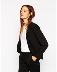 Asos Collection Blazer With Dropped Hem Detail
