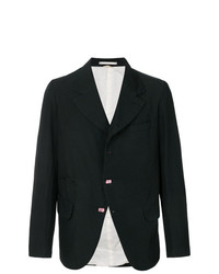 Comme Des Garcons Homme Plus Comme Des Garons Homme Plus Curved Hem Button Blazer