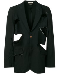 Comme Des Garcons Homme Plus Comme Des Garons Homme Plus Cut Out Detail Blazer