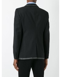 Alexander McQueen Contrast Edge Blazer Jacket