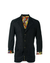 Comme Des Garçons Vintage Creased Blazer Black