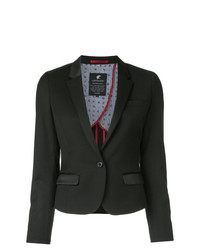 Loveless Cropped Fitted Blazer