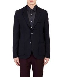 Lanvin Deconstructed Two Button Sportcoat Black