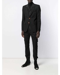 Givenchy Embossed Button Blazer