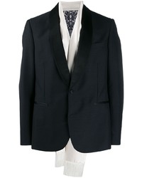 Alexander McQueen Evening Scarf Tuxedo Jacket