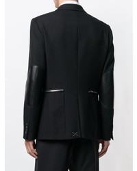 Alexander McQueen Front Zipped Blazer