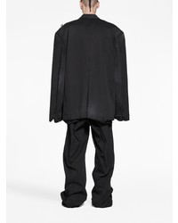 Balenciaga Goth Tailored Single Breasted Blazer