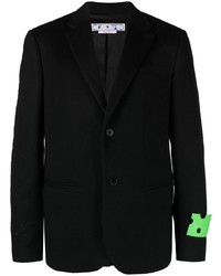 Off-White Hands Off Single Breasted Blazer