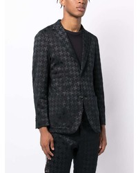 MASTER BUNNY EDITION Jacquard Single Breasted Blazer