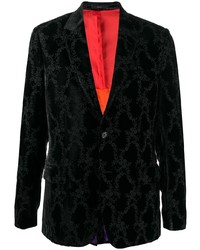 Paul Smith Jacquard Single Breasted Suit Jacket