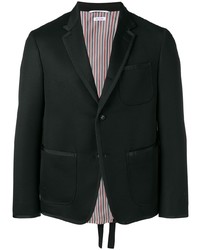 Thom Browne Lace Up Cavalry Twill Sport Coat