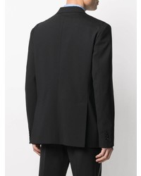 DSQUARED2 Logo Patch Single Breasted Blazer