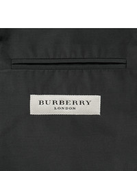 Burberry London Black Slim Fit Shell Blazer