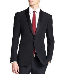 Burberry London Latham Shawl Collar Tuxedo Jacket
