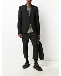 Rick Owens Long Sleeve Fitted Blazer