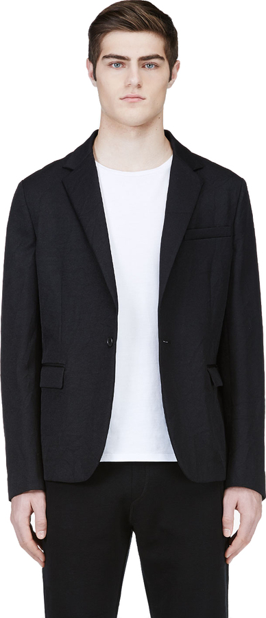 Marni Black Sheen Relaxed Blazer | Where to buy & how to wear