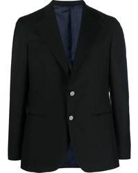 D4.0 Notched Collar Single Breasted Blazer