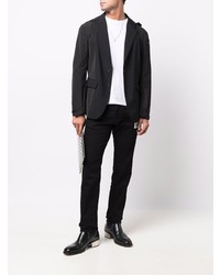 DSQUARED2 Notched Lapels Single Breasted Blazer