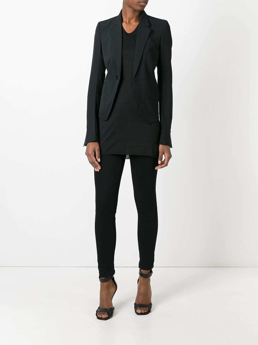 Rick Owens One Button Blazer, $1,224 | farfetch.com | Lookastic