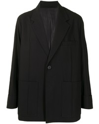 Solid Homme Oversize Single Breasted Casual Blazer